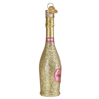 Prosecco Bottle Old World Christmas