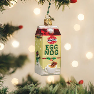 Eggnog Carton Old World Christmas