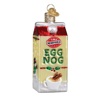 Eggnog Carton Old World Christmas