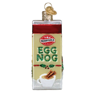 Eggnog Carton Old World Christmas