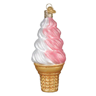 Strawberry Swirl Soft Serve Old World Christmas