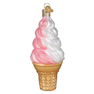 Strawberry Swirl Soft Serve Old World Christmas