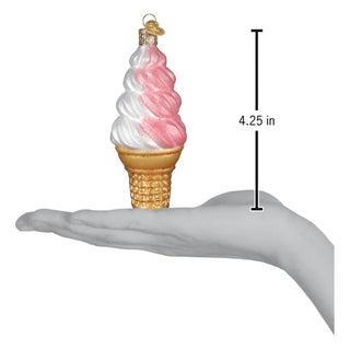 Strawberry Swirl Soft Serve Old World Christmas