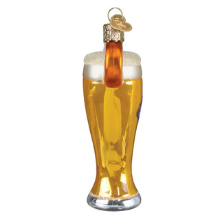 Glass Of Blue Moon Beer Old World Christmas