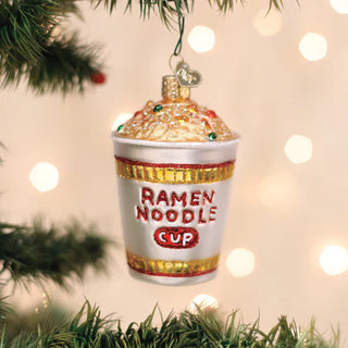 Ramen Noodle Cup Old World Christmas