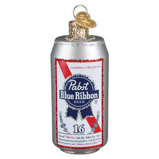 Pabst Blue Ribbon Beer Can Old World Christmas