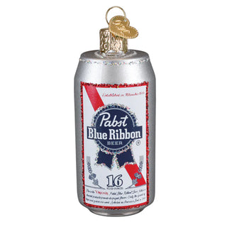 Pabst Blue Ribbon Beer Can Old World Christmas