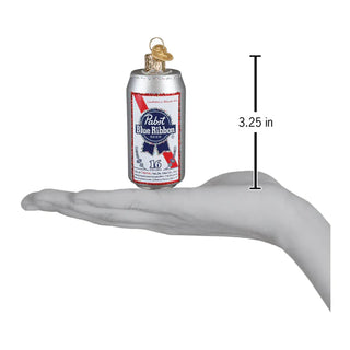 Pabst Blue Ribbon Beer Can Old World Christmas