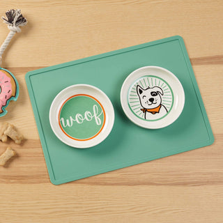 Pet Bowl | Gift Set Lucky Dog Speckle and Spot by Ore’ Originals