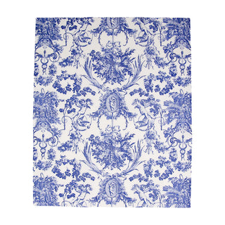 Guest Towel Napkin -  Romantic Toile Blue  Caspari   