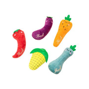 Moo - 5 pcs Vegetable Cat Toy Set Cheerhunting