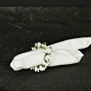 .5in Pip Berry Taper/Napkin Ring White Impressive Enterprises, Inc.