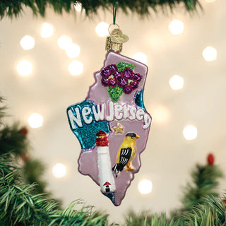 State Of New Jersey Old World Christmas
