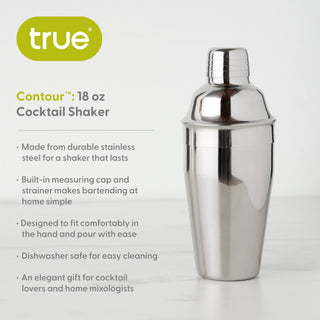 Contour™ Stainless Steel Cocktail Shaker TRUE