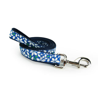 Blue Floral - Dog Leash Dog & Me Large