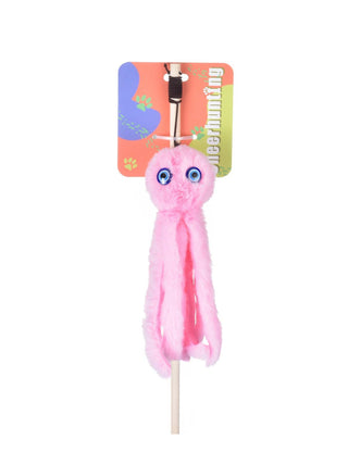 Moo - Octopus Cat Teaser Wand Cheerhunting Pink
