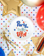 Party in the USA Plate  My Mind’s Eye   