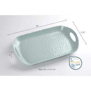 Rectangular Tray with Handles  Pampa Bay   