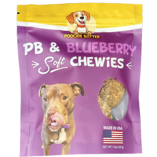 Baked Dog Treat Soft Chewy Collection 1.5oz: Bacon & Cheese Poochie Butter