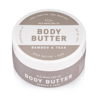 Bamboo & Teak Body Butter (8oz)  Old Whaling Company   
