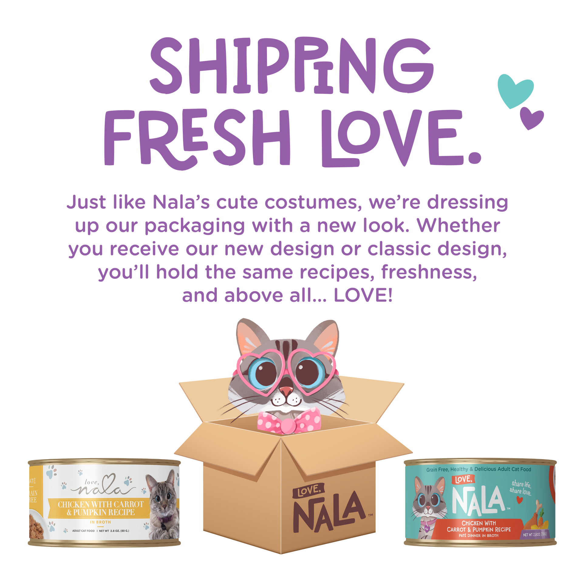 Lickable Cat Squeeze Up Treat - Tuna Plus With Omega 3 Love, Nala