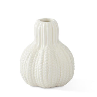 Porcelain Gourd Bud Vase Decorative Ceramic Tabletop Flower Vase Accent Home Decor K&K Straight