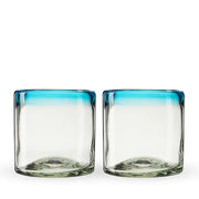 Segunda Vida Primavera Recycled Glass Tumblers - Set of 2 Twine