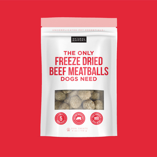 The Only Freeze Dried Beef Meatballs Dogs Need Natural Rapport