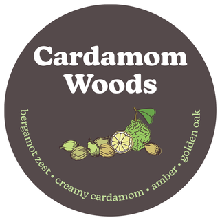 Cardamom Woods Wax Melts- Eco Tin (4 oz) Happy Wax