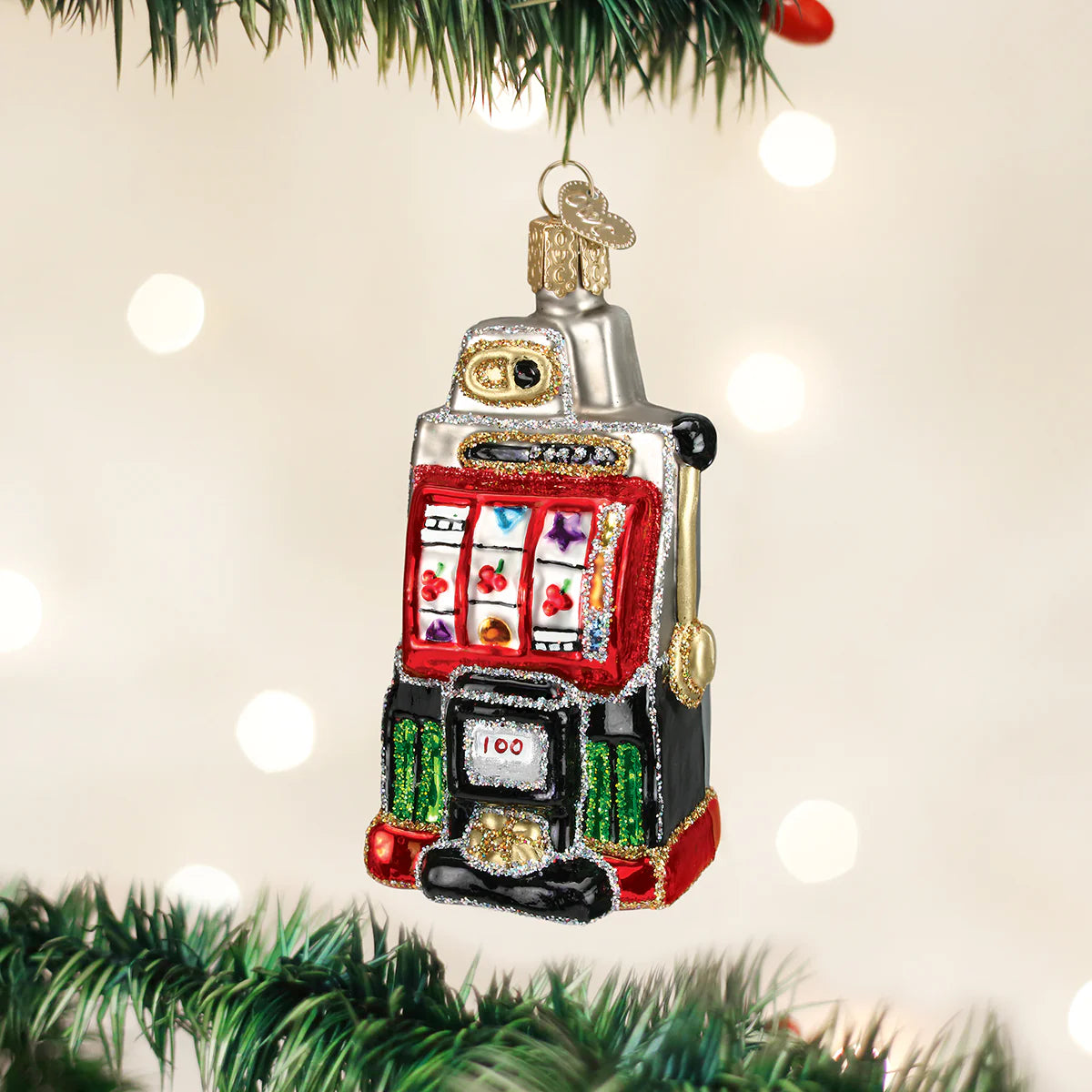 Slot Machine Ornament  Old World Christmas   