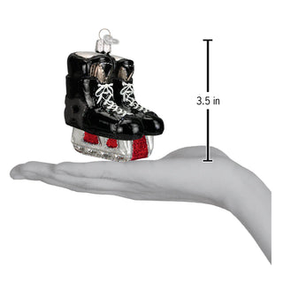 Hockey Skates Old World Christmas