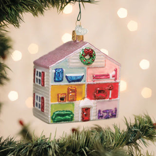 Lovely Doll House Old World Christmas