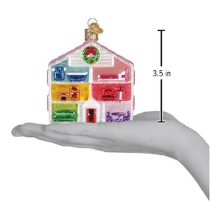 Lovely Doll House Old World Christmas