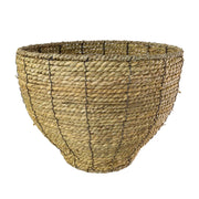 Lina Dry Basket Planter Large  Foreside Home & Garden   
