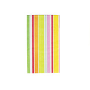 Guest Towel Napkin - Cabana Stripe Bright  Caspari   
