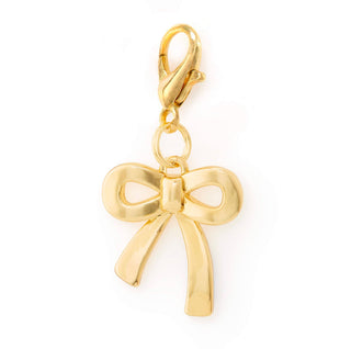 Gold Bow Collar Charm The Foggy Dog