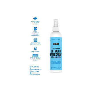 The Only Between Bath Spray Dogs Need - Amber & Sandalwood Natural Rapport