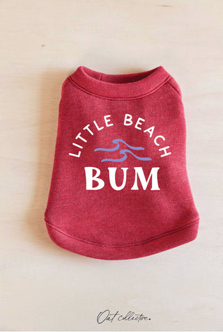 LITTLE BEACH BUM Pet Graphic Sweatshirt. OAT COLLECTIVE