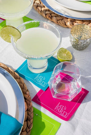Blush Crush Cocktail Napkin Roll Toasting With Tara