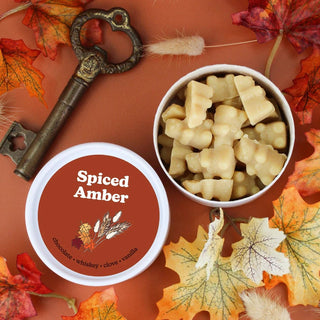 Spiced Amber Wax Melts- Eco Tin (4 oz) Happy Wax