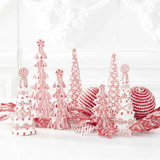 Ribbon Peppermint Candy Trees  K&K   