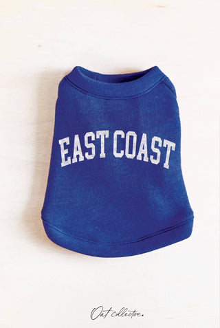 EAST COAST Pet Graphic Sweatshirt OAT COLLECTIVE ROYAL Blue L