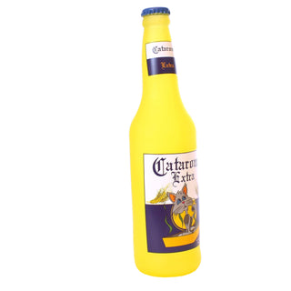Silly Squeaker Beer Bottle Cataroma, Squeaky Novelty Dog Toy Tuffy Dog Toys - VIP Products