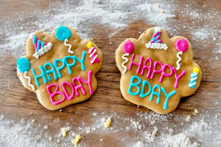 PB BDAY Paw dog treats YumYum4DOGS