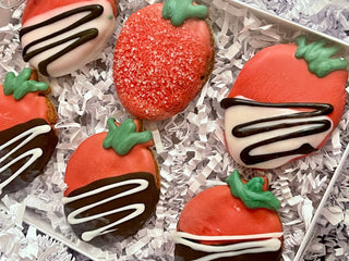 Decadent Strawberries dog treats YumYum4DOGS Large