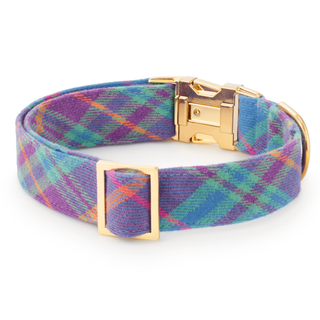 Piper Plaid Flannel Dog Collar The Foggy Dog