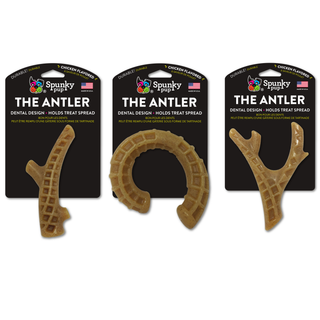 Hard Chew Nylon Antlers - Made in the USA Spunky Pup