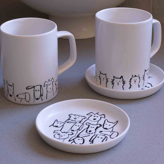 Cuppa Color Mug | Random Cats Speckle and Spot by Ore’ Originals