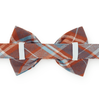 Maple Plaid Flannel Dog Bow Tie The Foggy Dog