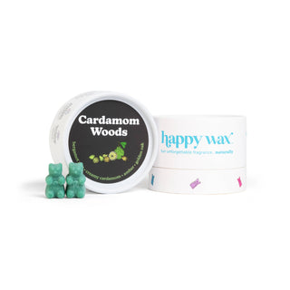 Cardamom Woods Wax Melts- Eco Tin (4 oz) Happy Wax